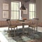 International Concepts Round 36 in Rd Ped Gathering Ht Table, 2 X-Back Counter Ht Stools, Hickory/Coal, 36 in W, 36 in L K45-36RT-27B-S6132-2 - alternate 3